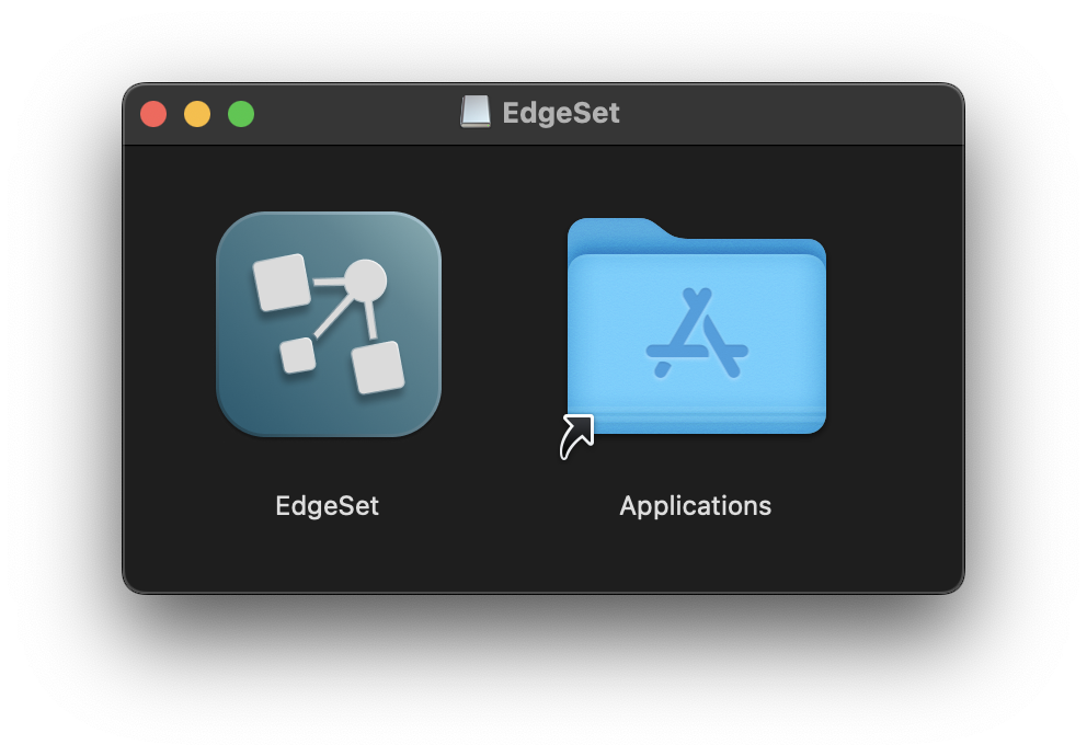 the EdgeSet installation folder